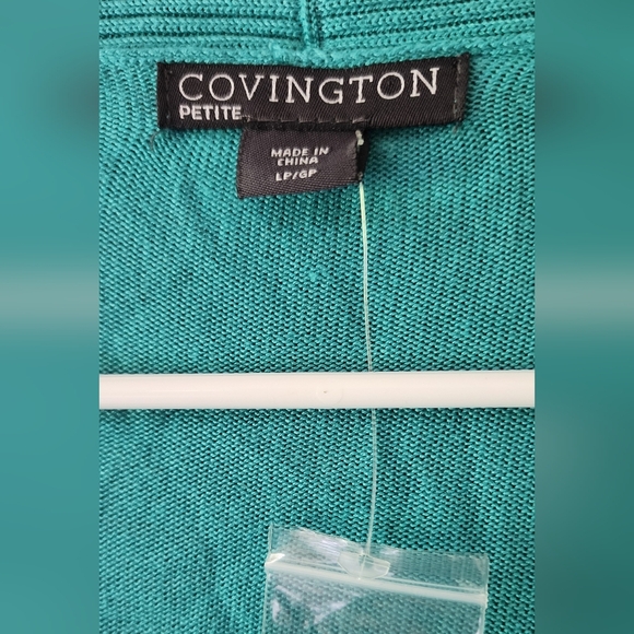 Covington Blue Cardigan Sweater - Picture 4 of 5